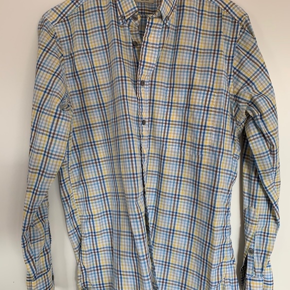 Gitman Bros TATTERSALL WEEKEND SHIRT - Picture 1 of 1